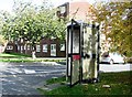 Telephone kiosk in Northumberland Street