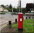 Queen Elizabeth II pillarbox in Hollybush Estate, Cardiff