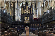 SK9771 : Lincoln Cathedral, St Hugh's choir by Julian P Guffogg
