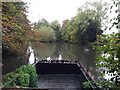 Sluice in Bradbourne Lakes