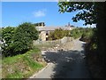 Cottages and hill, Manor Parsley