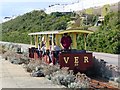 TQ3303 : The Volks electric Railway train approaches Black Rock Station, Brighton by Ruth Sharville