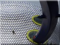 SP0786 : Cleaning the disks on the Selfridges building by Philip Halling