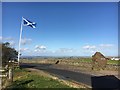NT6906 : The England Scotland border by Graham Hogg