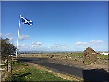 NT6906 : The England Scotland border by Graham Hogg
