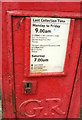 Postbox, Barton Hill Road, Torquay