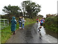 Runners at Tredinnick in the Eden Half Marathon 2019