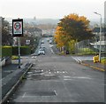 Looking down Langton Road