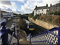 Class 170 Turbostar diesel multiple unit departing Kinghorn railway station