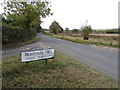 TL9132 : Peartree Hill sign & B1508 Colchester Road by Geographer