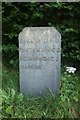 Old Milestone alongside the A487