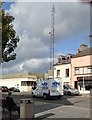 PSNI Telecommunications Mast at the redundant Warrenpoint Police Station