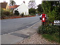 Bures Station Postbox