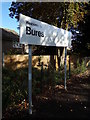 Welcome to Bures sign