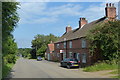 Houses along Woolsthorpe Road