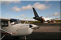 Outside Titan Airways Hangar at Stansted Airport (1)