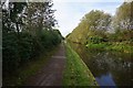 Chesterfield Canal towards bridge #41A