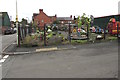 Yard of agricultural equipment, Craven Arms