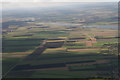 Fen and flooded Ouse Washes south of Sutton: aerial 2019