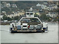 SX8852 : Higher Ferry approaching Kingswear by Chris Allen
