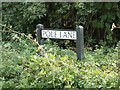 Pole Lane sign