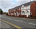 Brick houses, Brunswick Road, Buckley