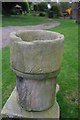 SJ7038 : The Church of St Chad - the outdoor font by Bob Harvey