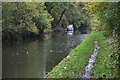 Basingstoke Canal, looking across Frimley Aqueduct