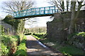 Road bridge over dismantled railway