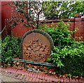 Historic coats of arms, Windmill Road, Buckley