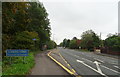 Bus stop and shelter on Chepstow Road, Langstone