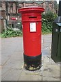 SJ4066 : Victorian pillar box on St Werburgh Street, Chester by Meirion