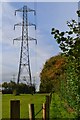 Footpath and pylon