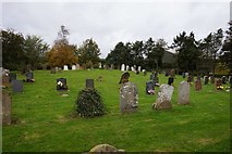TG4812 : Graveyard at St Peter & St Paul's Church, Mautby by Ian S