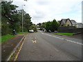 Bus stop on the A48, Pwllmeyric