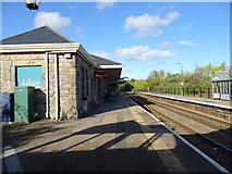 ST5393 : Station Buildings, Platform 2, Chepstow Railway Station by JThomas