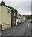 Row of houses, Heol Giedd, Cwmgiedd, Powys