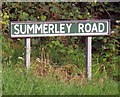 Summerley Road sign