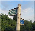 Footpath signs