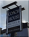 Sign for the Coach House Hotel, Pembroke