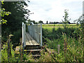 Footbridge over River Wid