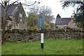 New sign on an old pole, Sevenhampton