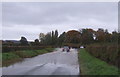 A flooded B4361 near Lady Meadow Farm