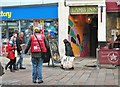 Big Issue seller on Haymarket