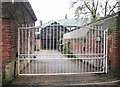 Gated access off Milverton Road