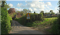 Lane approaching Holywell