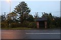 Bus shelter on Crowmarsh hill