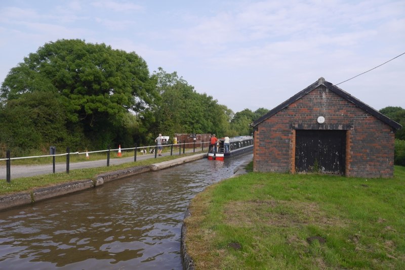 Shropshire Union Canal, Barbridge © Richard Webb :: Geograph Britain ...