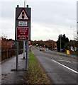 Reduce Speed Now/Arafwch Nawr, Northern Avenue, Whitchurch, Cardiff