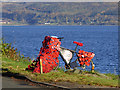 Poppy bike at Blairmore